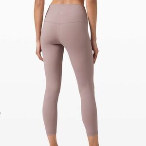 Lululemon Align Leggings 25” Cool Womens 4 Violet Verbena Light Purple Yoga Gym